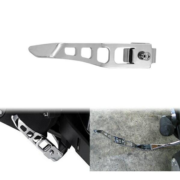 ハーレー ダイナ サイド キックスタンドエクステンション Jiffy Stand ファットボブ ロー...