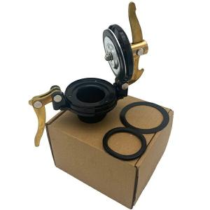 真鍮 ビンテージ カスタム タンク ガスキャップ GAS HOLE ハーレー