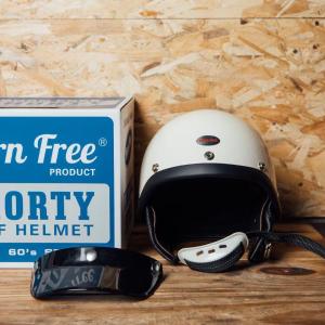 Born Free SHORTY ホワイト アイボリー  ショーティーヘルメット  ヘルメット チョッパー ハーレー  ハーフキャップ ショーティー ポリス｜BLOWOUT STORE