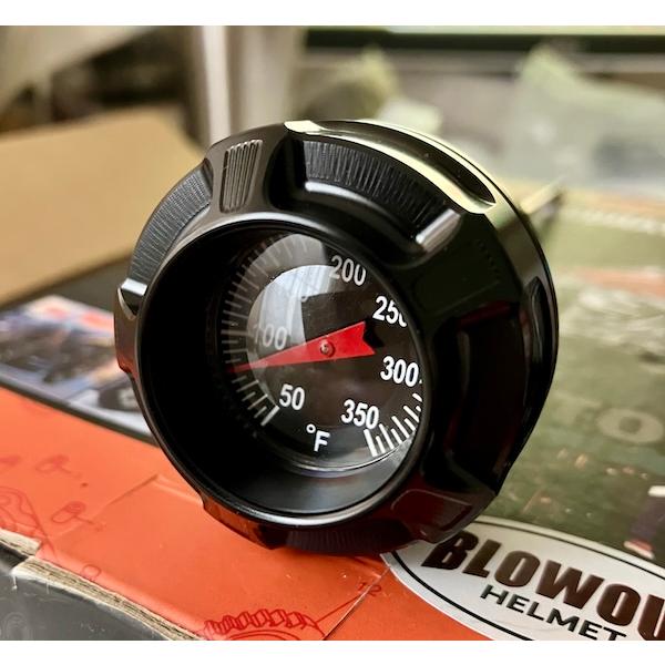 Blowout M8ソフテイル オイルゲージ ディップスティック 油温計オイルプラグ ハーレー Br...