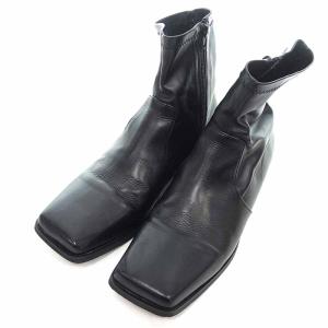 コロニー トゥーワンスリーナイン/COLONY 2139 Square Toe Synthetic Leather ブーツ 91F23 サイズ メンズL ブラック ランクC  (中古)｜blowz