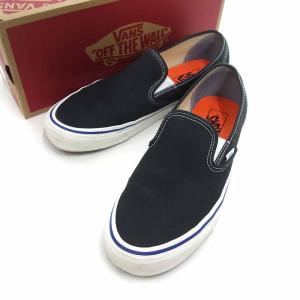 バンズ/VANS SLIP-ON 48 DECK DX スリッポン スニーカー 62F23 サイズ メンズ28.0cm ブラック ランクA  (中古)｜blowz