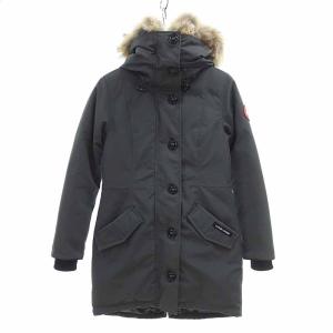 カナダグース/CANADA GOOSE ROSSCLAIR PARKA ロスクレア パーカ ダウンジャケット 40C24 サイズ レディースXS グレー ランクA  (中古)｜blowz