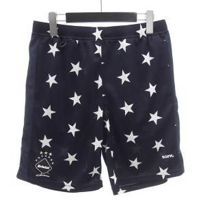 エフシーレアルブリストル/F.C.R.B 17SS TRAINING PANTS ハーフパンツ ショーツ 70B24 サイズ メンズM ネイビー ランクA  (中古)｜blowz