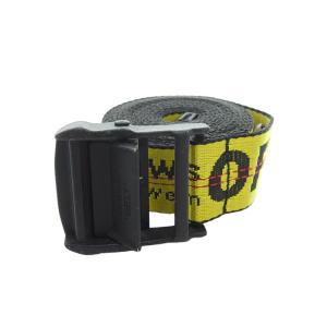 オフホワイト/OFF WHITE INDUSTRIAL BELT インダストリアル アクセサリー 82B24 サイズ ユニセックス200cm イエロー ランクB  (中古)｜blowz