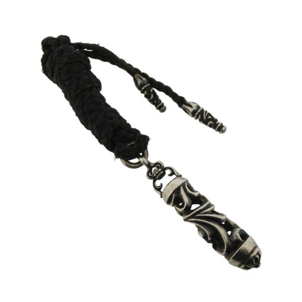 クロムハーツ/CHROME HEARTS ROLLER ローラー wレザーブレイド ネックレス 72...