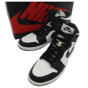 ナイキ/NIKE Air Jordan 1 Retro High OG スニーカー 50D24 サイズ メンズ27.5cm ブラック ランクA  (中古)｜blowz