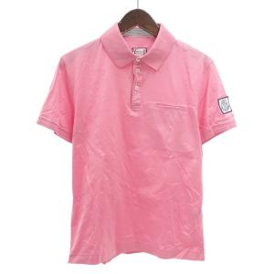 モンクレール/MONCLER GAMME BLEU POLO MANICA CORTA ポロ シャツ 50C24 サイズ メンズS ピンク ランクA  (中古)｜blowz