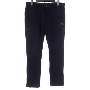 パーリーゲイツ/PEARLY GATES 053-7231023 GOLF WOOL PANT ゴルフ ウール パンツ 22D24 サイズ メンズ4 ネイビー ランクB  (中古)｜blowz