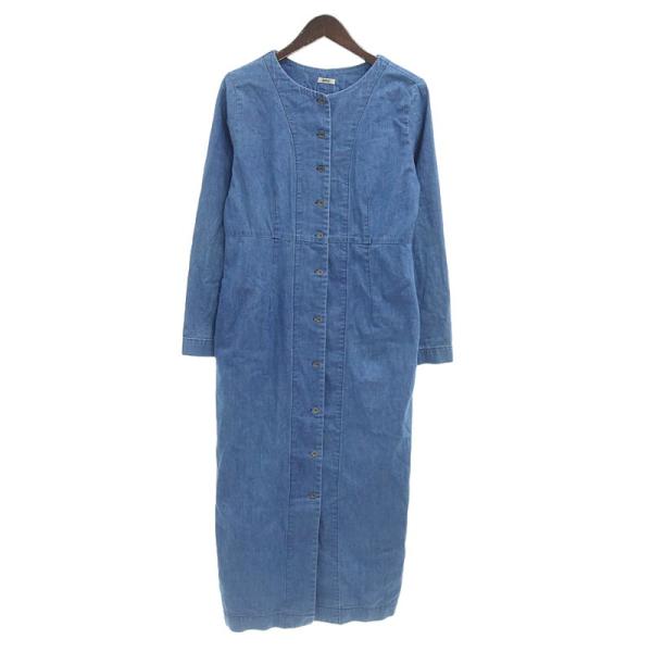 ノーウォス/NOWOS 19AW Denim onepiece デニム ドレス ワンピース 11C2...