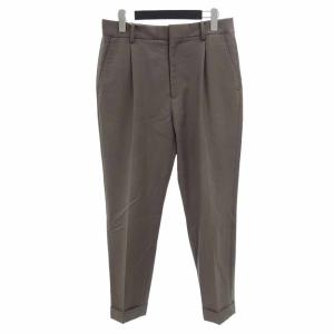 ワコマリア/WACKOMARIA 18AW ZEGNA ゼニア スラックス パンツ 82C24 サイズ メンズ- ブラウン ランクC  (中古)｜blowz