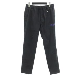 マークアンドロナ/MARKLONA GOLF ゴルフ Aneex RX Trouser シグネチャー ロゴ パンツ 61E24 サイズ メンズ46 ブラック ランクA  (中古)｜blowz