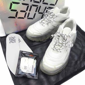 シューズ 53045/SHOES 53045 BUMP AIR LOW TOP SNEAKER バンプ エア スニーカー 70D24 サイズ メンズ42 ホワイト ランクA  (中古)｜blowz