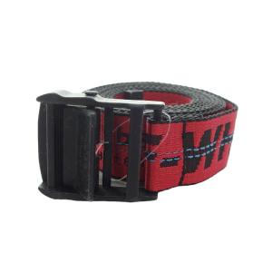 オフホワイト/OFF WHITE Industrial Belt インダストリアル ベルト アクセサリー 40D24 サイズ ユニセックスF レッド ランクB  (中古)｜blowz