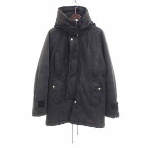 ノンネイティブ/NONNATIVE  TROOPER HOODED PUFF COAT 中綿 コート ジャケット 91E24 サイズ メンズF チャコール ランクC  (中古)｜blowz