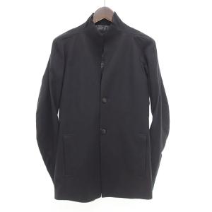 デボア/DEVOA Tasmania wool jacket タスマニアウール2Bジャケット 62D24 サイズ メンズ1 ブラック ランクB  (中古)｜blowz
