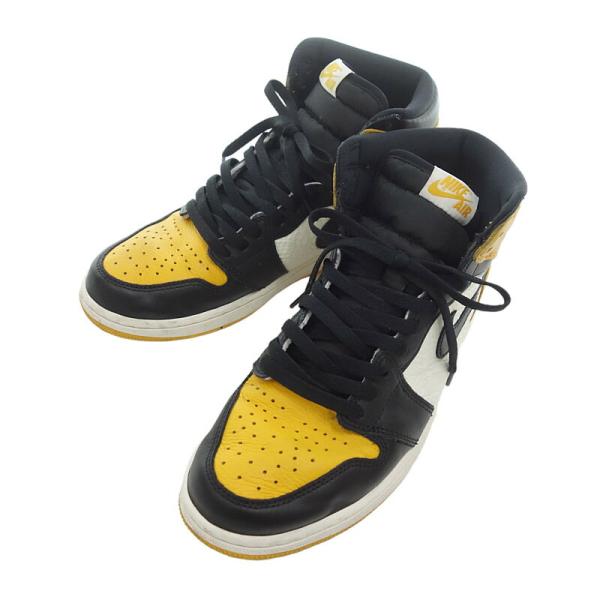 ナイキ/NIKE AIR JORDAN 1 HIGH OG Taxi タクシー スニーカー 03D2...