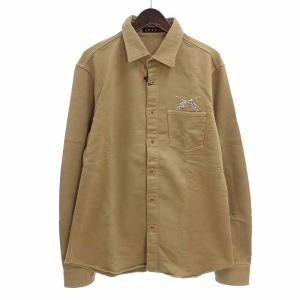 全品送料0円 【特別仕様】roar ロアー ローズプリントシャツ ロイヤル