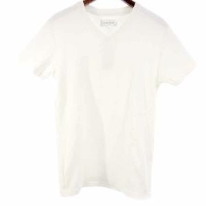 ユニバーサル スタイル ウェア/Universal Style Wear Vネック サーマル 無地 Tシャツ 50J23 サイズ メンズL ホワイト ランクA  (中古)｜blowz