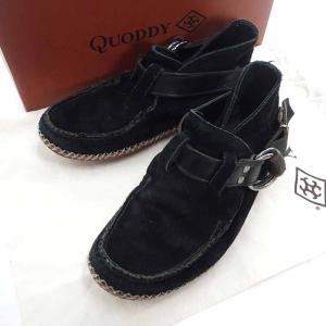 タカヒロミヤシタザソロイスト/TAKAHIRO MIYASHITA THE SOLOIST 20AW × QUODDY Ring Boots レザー ブーツ シューズ 21J23 サイズ メンズUS9 JPN27cm ブラック｜blowz