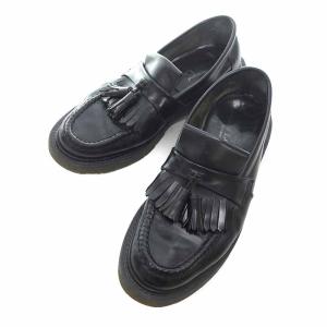 ローク/Loake タッセル ローファー レザー シューズ 81F23 サイズ 表記無し ブラック ランクC  (中古)｜blowz