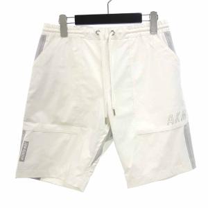 エイケイエム/AKM × MIGHTY MAC DECK SHORTS ショート ハーフ パンツ 50G23 サイズ メンズM ホワイト ランクN  (中古)｜blowz