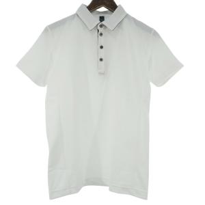 ダブルジェイケイ/WJK 7887 kn27r sweaters polo 半袖 ポロ シャツ 92A24 サイズ メンズS ホワイト ランクN/B  (中古)｜blowz