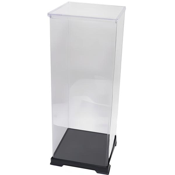 かしばこ商店 透明フィギュアケース 内寸 横幅14.8×奥行14.8×高さ38.8cm 151540