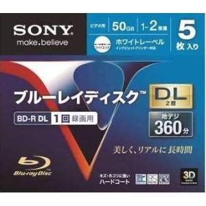 ＳＯＮＹ　ＢＤ−Ｒ　ＤＬ　５０Ｇ　録画用　５ＢＮＲ２ＶＤＰＳ２