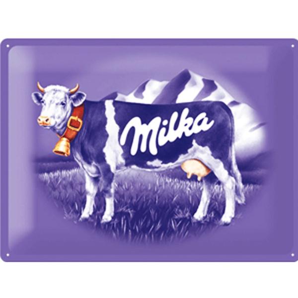 ブリキ看板 ミルカ Milka Kuh/TIN SIGN アメリカン雑貨 インテリア