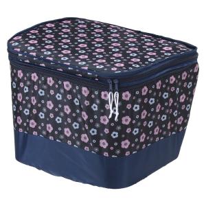 川住製作所(Kawasumi Seisakusyo) モダンアートシリーズ 前カゴカバー 2段式 K-FP5 フラワーピンク