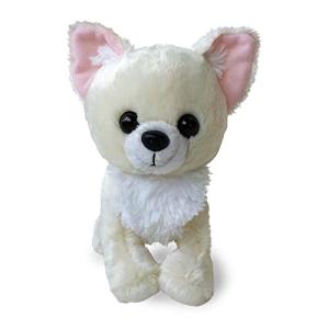 犬型ぬいぐるみ ホワイト 超美品 BESTEVER】犬 ぬいぐるみ リアル くたくた 【 Premium Puppy