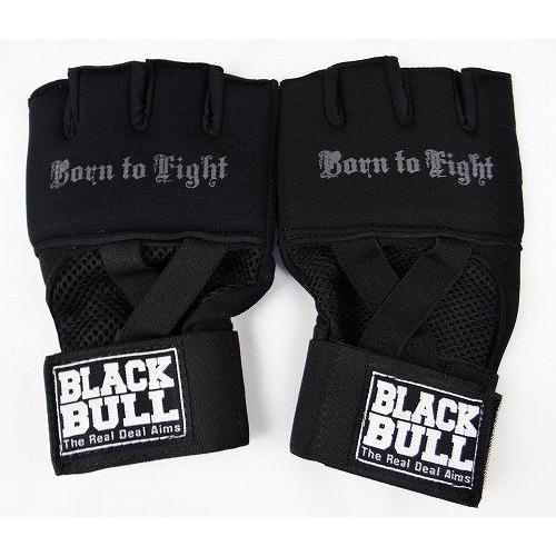 (M)BLACK BULL グローブラップ 黒/ブルテリア Bull Terrier ブラックブル ...