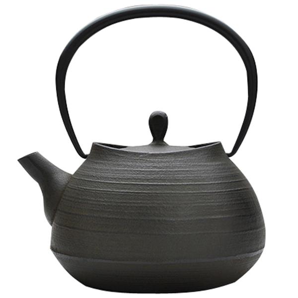 南部鉄器：壱鋳堂 鉄瓶 刷毛目 Kettle hakeme 1L W18×D15×H20(cm)【I...