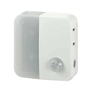 エルパ (ELPA) LEDセンサー付ライト LEDライト 人感センサー 省エネ PM-LC301(W)｜blsg-shop