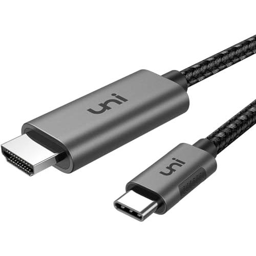 uni Type C HDMI 変換ケーブル [4K/60Hz Thunderbolt3] USB ...