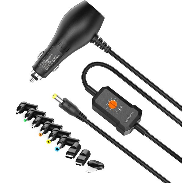 POWSEED 車載充電器 24W 3V 4.5V 5V 6V 7.5V 9V 12V USBポート...