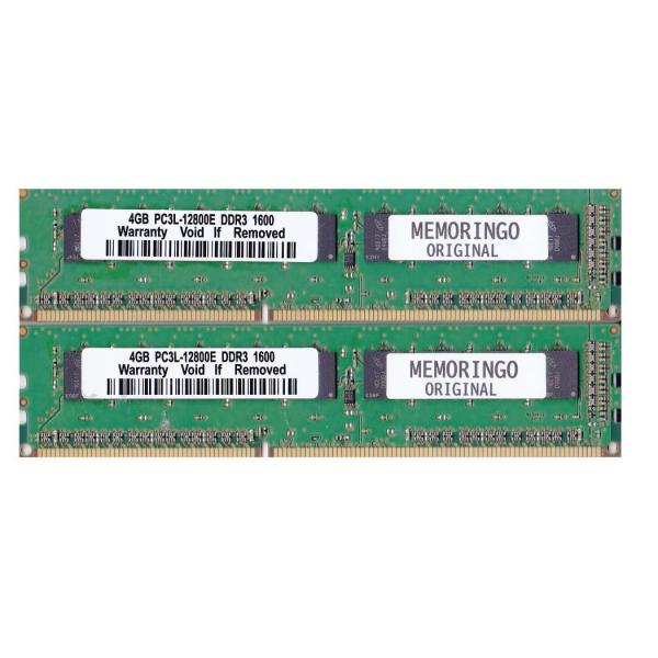 サーバーワークステーション用メモリ PC3L-12800E(DDR3-1600) 4GB×2枚組 2...
