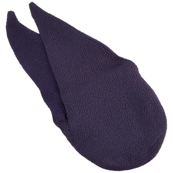 修斎(Syusai) 大津袋 紫 外装サイズ:13.5x13.5x1.7cm 正絹