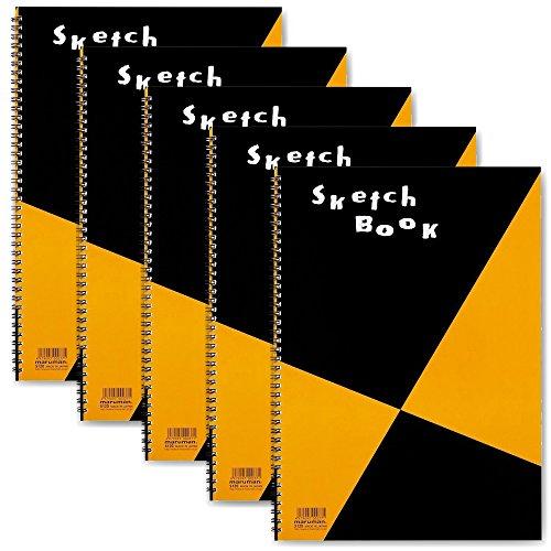 マルマン スケッチブック 図案シリーズ B4 画用紙 5冊 S120x5 SET