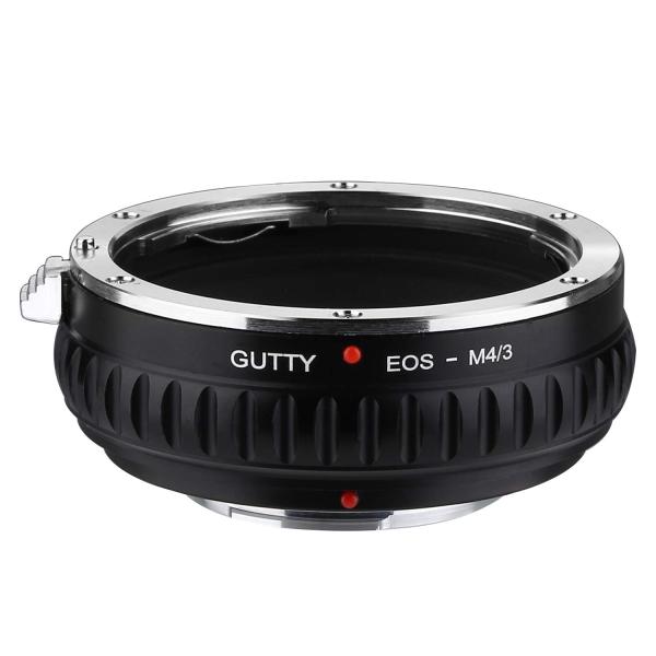 GUTTY レンズマウントアダプター eos Canon EOS-M4/3 EF EF-Sマウントレ...