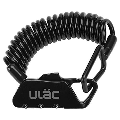 ULAC 自転車 鍵 ワイヤーロック ダイヤル チェーンロック ベビーカー サドルロック 軽量 携帯...