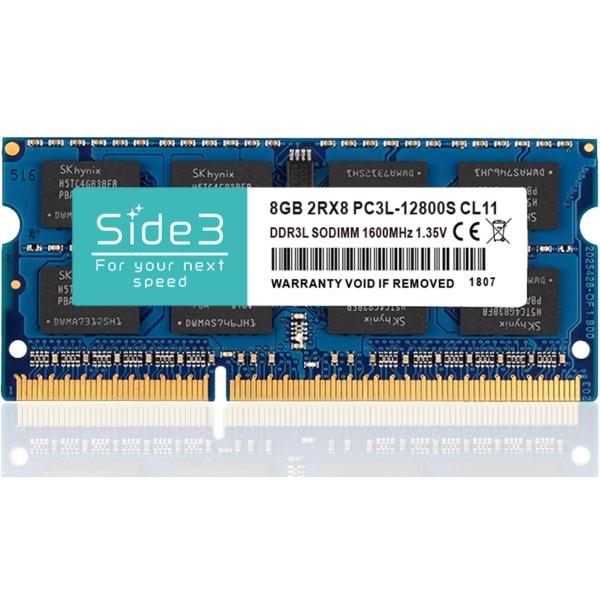 Side3 TOSHIBA dynabook ノートPC用メモリ PC3L-12800 8GB (D...