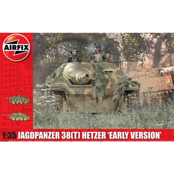 エアフィックス 1/35 ドイツ軍 ヘッツァー駆逐戦車 前期型 プラモデル X1355