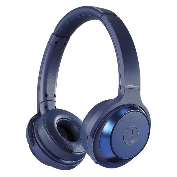 オーディオテクニカ ATH-WS330BT BL ヘッドホン bluetooth ワイヤレスヘッドホ...