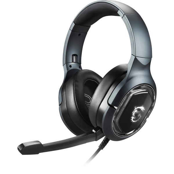 MSI ゲーミングヘッドセット Immerse GH50 GAMING Headset USB接続 ...