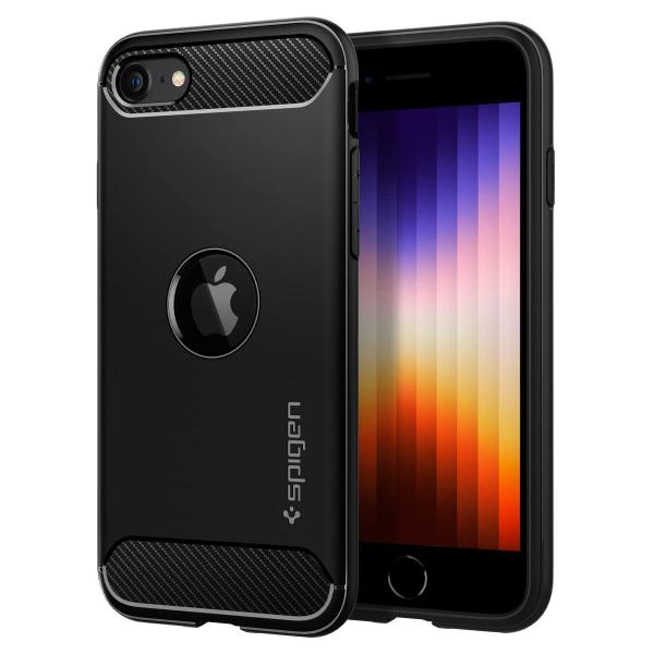 Spigen iPhone SE3 ケース 耐衝撃 第3世代 2022 iPhone SE2 第2世...