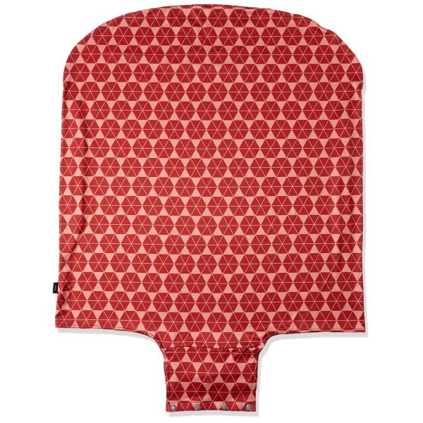 [エース トーキョー] スーツケースカバー マッフル Lサイズ ポケッタブル レッド(幾何学)