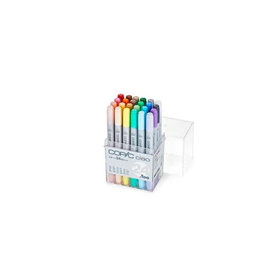 コピック(COPIC) Too コピック チャオ スタート 24色セット 日本製 多色 イラストマー...