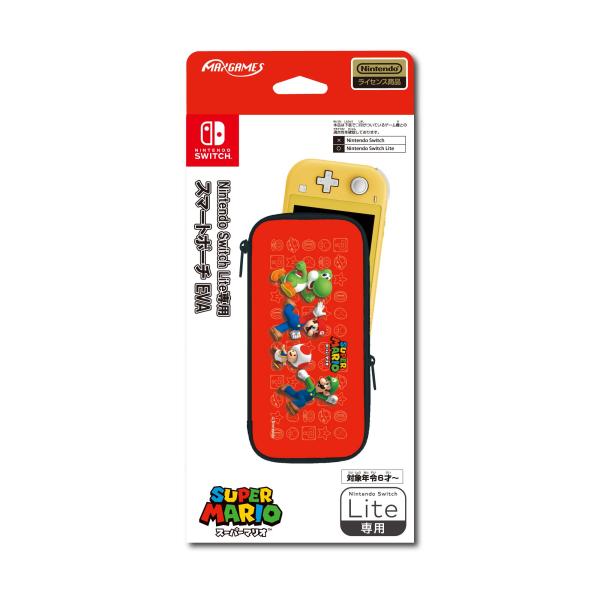 【任天堂ライセンス商品】Nintendo Switch Lite専用スマートポーチEVAスーパーマリ...
